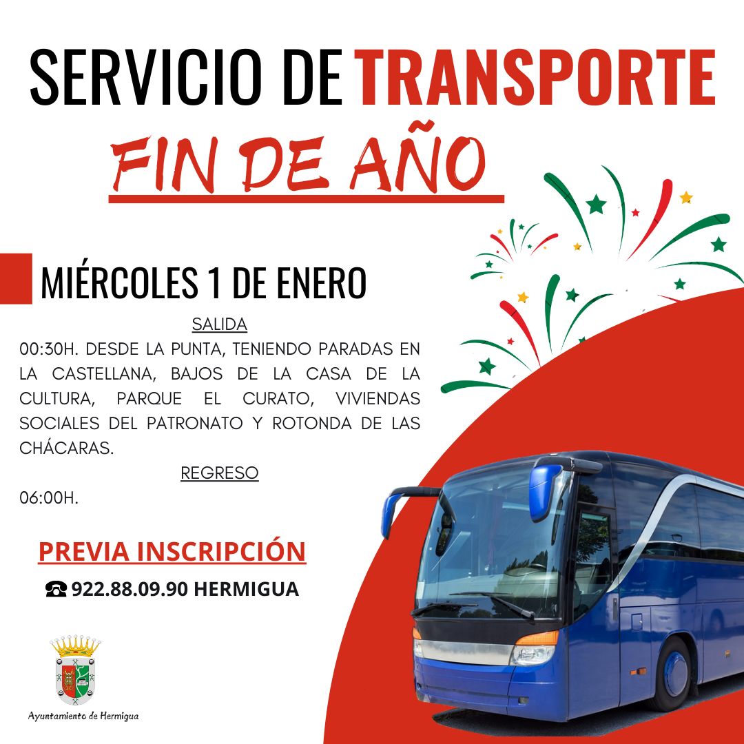 El Ayuntamiento de Hermigua apuesta por una fiesta de Fin de año tranquila en las carreteras